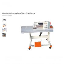 Máquina De Costura Reta Industrial Siruba Direc Drive 110v