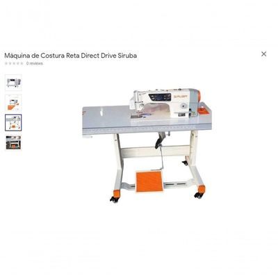 Máquina De Costura Reta Industrial Siruba Direc Drive 110v 110V