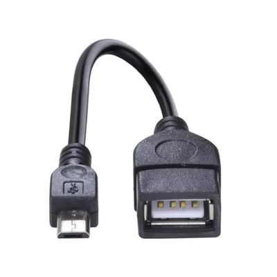 Cabo OTG  UBS/V8 preto