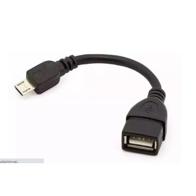Cabo OTG  UBS/V8 preto