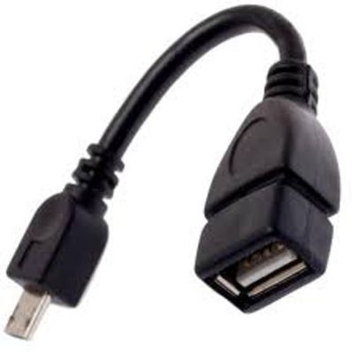 Cabo OTG  UBS/V8 preto
