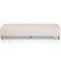 Kit 02 Puffs Decorativo Sala de Estar Bali W01 Pés Palito 190x60cm Linho Cru - Lyam Decor