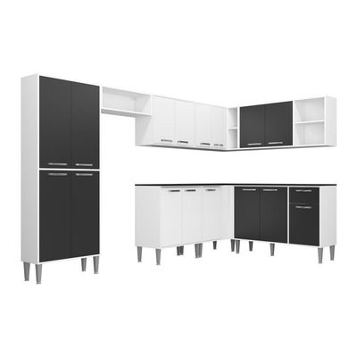 Cozinha Completa Armário e Balcão Xangai Soul Multimóveis