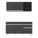 Armário De Cozinha Compacta 150cm Veneza Multimóveis V2142 Preto/branco Preto/branco