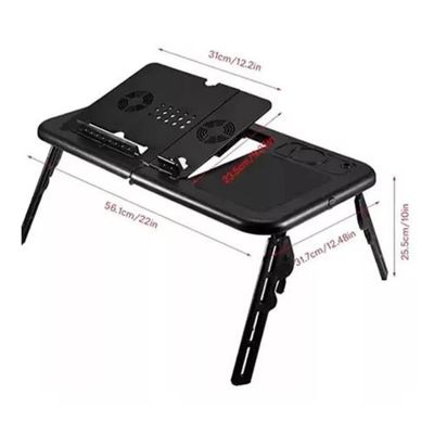 Mesa Dobrável Notebook Tablet 2 Cooler Mousepad Cabo Usb TMT