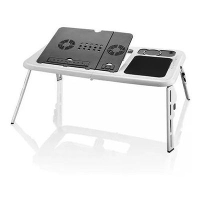 Mesa Dobrável Notebook Tablet 2 Cooler Mousepad Cabo Usb TMT