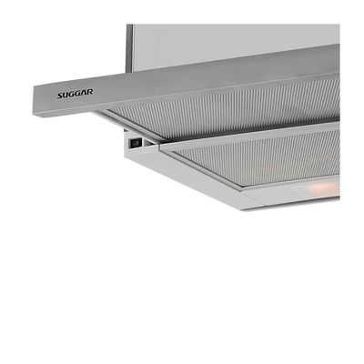 Depurador de Ar Suggar Slim de Embutir 60cm 3 Velocidades DE6IX Inox / 110V