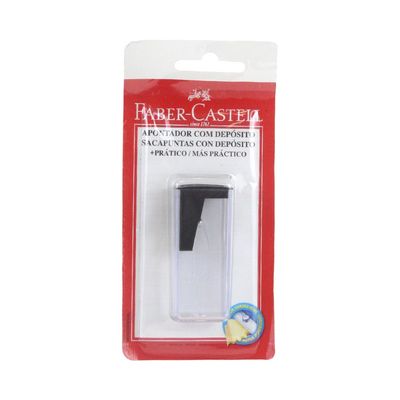 Apontador Faber-Castell com Depósito 1 Furo - Item Sortido