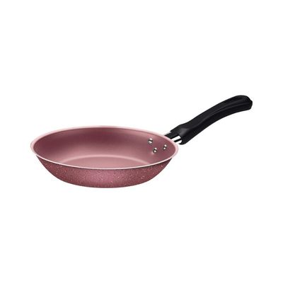 Jogo de Frigideiras Tramontina Caribe em Alumínio com Revestimento Interno e Externo Antiaderente Starflon Max Rosa 03 P