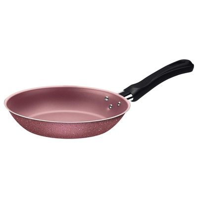 Jogo de Frigideiras Tramontina Caribe em Alumínio com Revestimento Interno e Externo Antiaderente Starflon Max Rosa 03 P