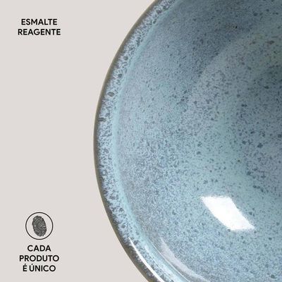 Conjunto de Cumbucas Coup Stoneware Breeze 360ml 6 Peças Porto Brasil Azul