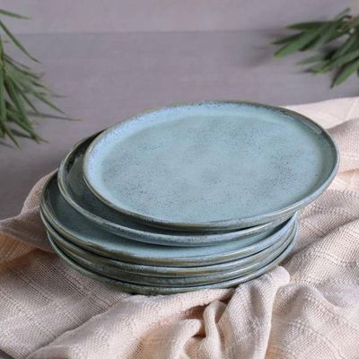 Conjunto de Pratos de Sobremesa Bio Breeze 21,5cm 6 Peças Porto Brasil Azul