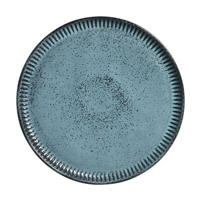 Conjunto de Pratos Rasos Linhas Night Sky 27,5cm 6 Peças Porto Brasil Azul