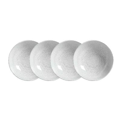 Bowl Médio Orgânico em Stoneware Echo 1,9 litros Porto Brasil Branco