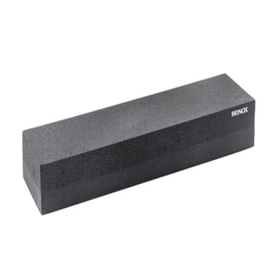 Pedra Afiar Faca Tesoura Dupla Face 15 cm Suprema 15 x 5 cm