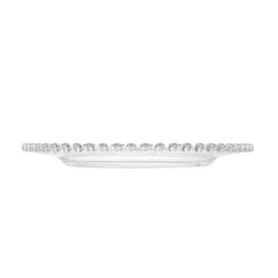 Prato de Sobremesa Cristal Coração Transparente Lyor 20cm 1504