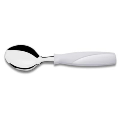 Kit 6 Colher de Mesa Aço Inox Branco Brinox