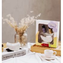 KIT DIFUSOR OFF WHITE + LAVANDA + VANILLA - AROMATIZADOR DE AMBIENTE