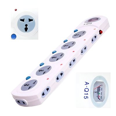 Régua Extensão 16 Tomadas Universal Bivolt 3 Metros Q15