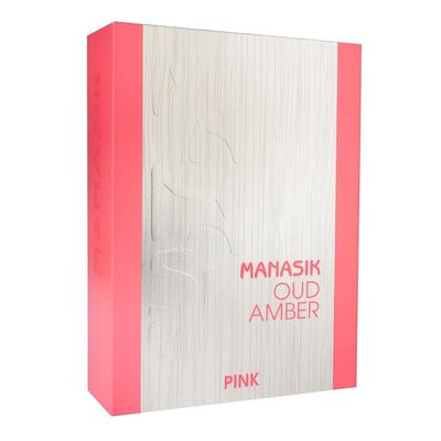 Manasik Oud Amber Pink Eau De Parfum - Perfume Unissex 100ml