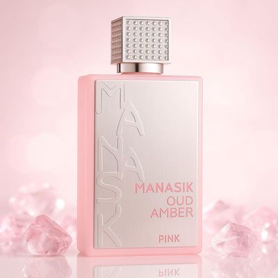 Manasik Oud Amber Pink Eau De Parfum - Perfume Unissex 100ml