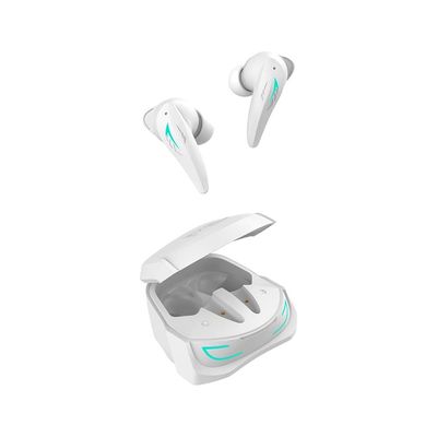 Fone de Ouvido TWS Gamer Pro Sleek Sound FN579 Bluetooth IPX4 Bright Branco / Bivolt