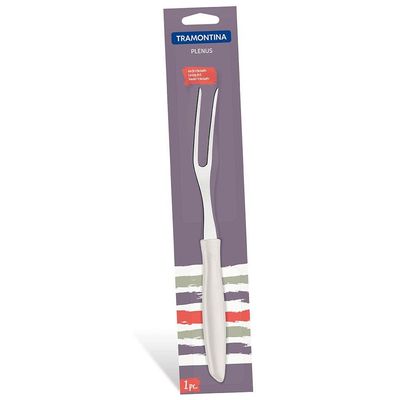 Garfo Trinchante Plenus em Aço Inox Tramontina Off White