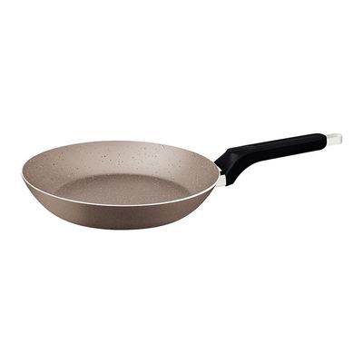 Frigideira Milazzo 24cm Alumínio Antiaderente Starflon Max Soft-touch Tramontina Bege