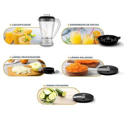 Multiprocessador Britânia 5 em 1 900W All In One BMP900 127V