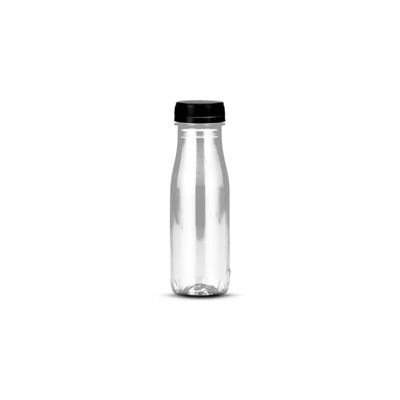 70un Garrafa PET Plástica Transparente com Tampa 200ml G3520 Galvanotek