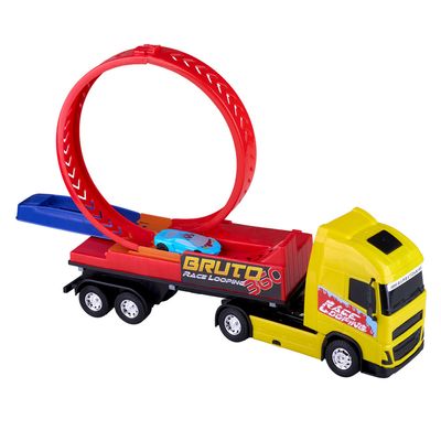 Pista Caminhão Racing Looping Samba Toys