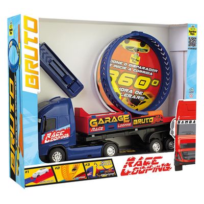 Pista Caminhão Racing Looping Samba Toys