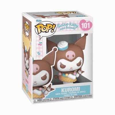 Boneco Funko Pop! Sanrio - Kuromi com Sorvete