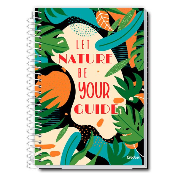 Caderno Universitário Feminino My Collection 280F/20 Matérias Credeal