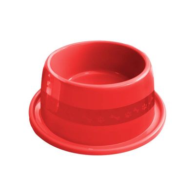 Comedouro Bebedouro Cães Gatos 1000ml Anti Formiga Vermelho
