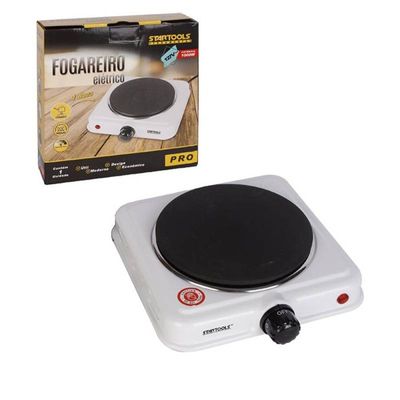 Fogão Elétrico 01 Boca Indução 127v com 5 Temperaturas 1000w