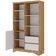 Estante Para Escritório Organizadora com 06 Nichos Athos A02 - Olmo Branco - Lyam Decor