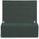Kit Cabeceira Cama Box Casal 140cm com Calçadeira Roma W01 Suede Verde Musgo - Lyam