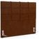 Kit Cabeceira Cama Box Queen 160cm com Calçadeira Roma W01 Couríssimo Marrom - Lyam