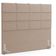 Kit Cabeceira Cama Box Casal 140cm com Calçadeira Roma W01 Linho Bege Escuro - Lyam