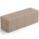 Kit Cabeceira Cama Box Casal 140cm com Calçadeira Roma W01 Linho Bege Escuro - Lyam