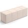 Kit Cabeceira Cama Box Casal 140cm com Calçadeira Roma W01 Suede Bege - Lyam