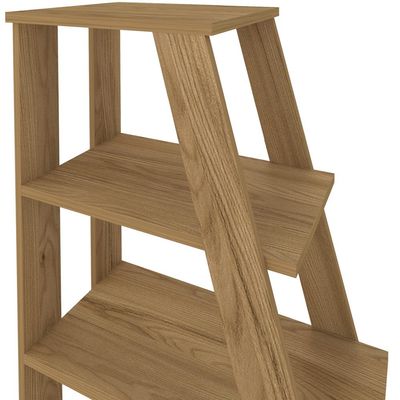 Estante Multiuso Com 05 Prateleiras Star A02 134x82 Olmo - Lyam Decor