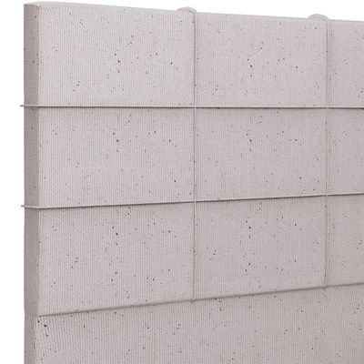 Cabeceira Cama Box Casal 140 cm Roma W01 Linho Bege - Lyam
