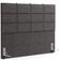 Cabeceira Cama Box Casal King 195 cm Roma W01 Linho Cinza Escuro - Lyam