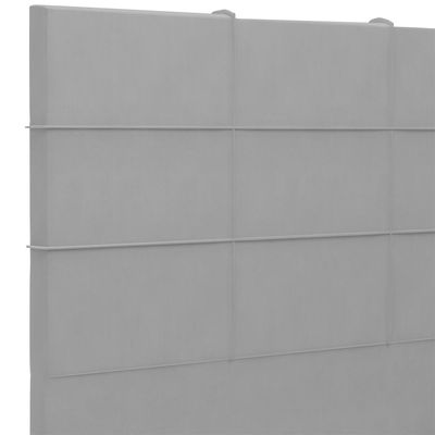Cabeceira Cama Box Queen 160 cm Roma W01 Suede Cinza - Lyam