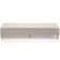 Kit 02 Puffs Decorativo Sala de Estar Bali W01 Pés Palito 170x60cm Bouclê Creme - Lyam Decor