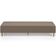 Kit 02 Puffs Decorativo Sala de Estar Bali W01 Pés Palito 170x60cm Bouclê Bege - Lyam Decor