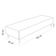 Kit 02 Puffs Decorativo Sala de Estar Bali W01 Pés Palito 190x60cm Bouclê Terracota - Lyam Decor