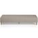 Kit 02 Puffs Decorativo Sala de Estar Bali W01 Pés Palito 190x60cm Linho Bege - Lyam Decor
